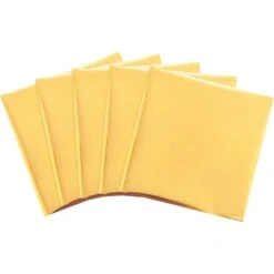 We R Memory Keepers Foil Quill 12"X12" Foil Sheets 15/Pkg - Gold Finch