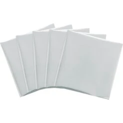 We R Memory Keepers Foil Quill 12"X12" Foil Sheets 15/Pkg - Silver Swan