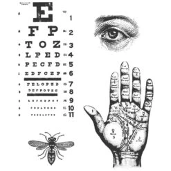 Tim Holtz Cling Stamps - Oddities