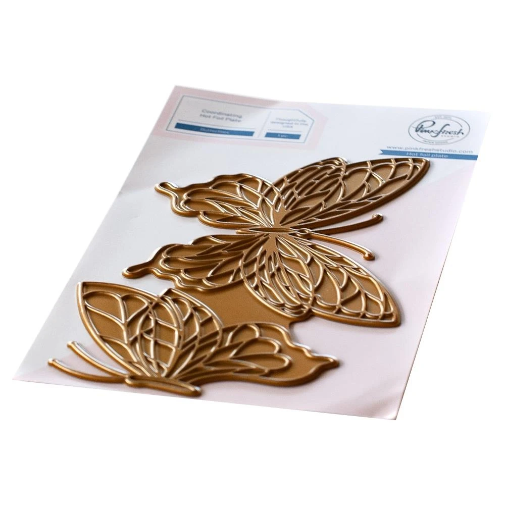 Pinkfresh Studio Hot Foil Plate - Butterflies 3 Pinkfresh Studio Hot Foil Plate - Butterflies