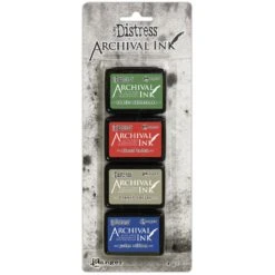 Ranger Distress Archival Mini Ink Kit 6