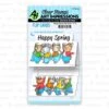 Art Impressions Flip Card Clear Stamp - Happy Spring -Bürobedarf Verkauf 0002180812
