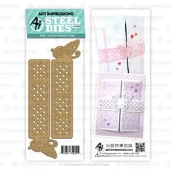 Art Impressions Journals Dies - Journal Butterfly Clasp