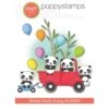 Poppystamps Stamp & Die Set - Whittle Panda Pickup -Bürobedarf Verkauf 0002181015