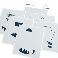 Pinkfresh Studio Stencils - Sweet Day Layering