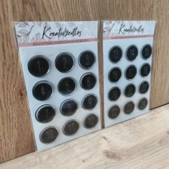 Kreativzeitlos - Adventskalenderzahlen Im Block 2x A6