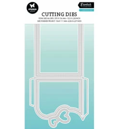 Studio Light Cutting Dies - Hearts Envelope Essentials Nr.496