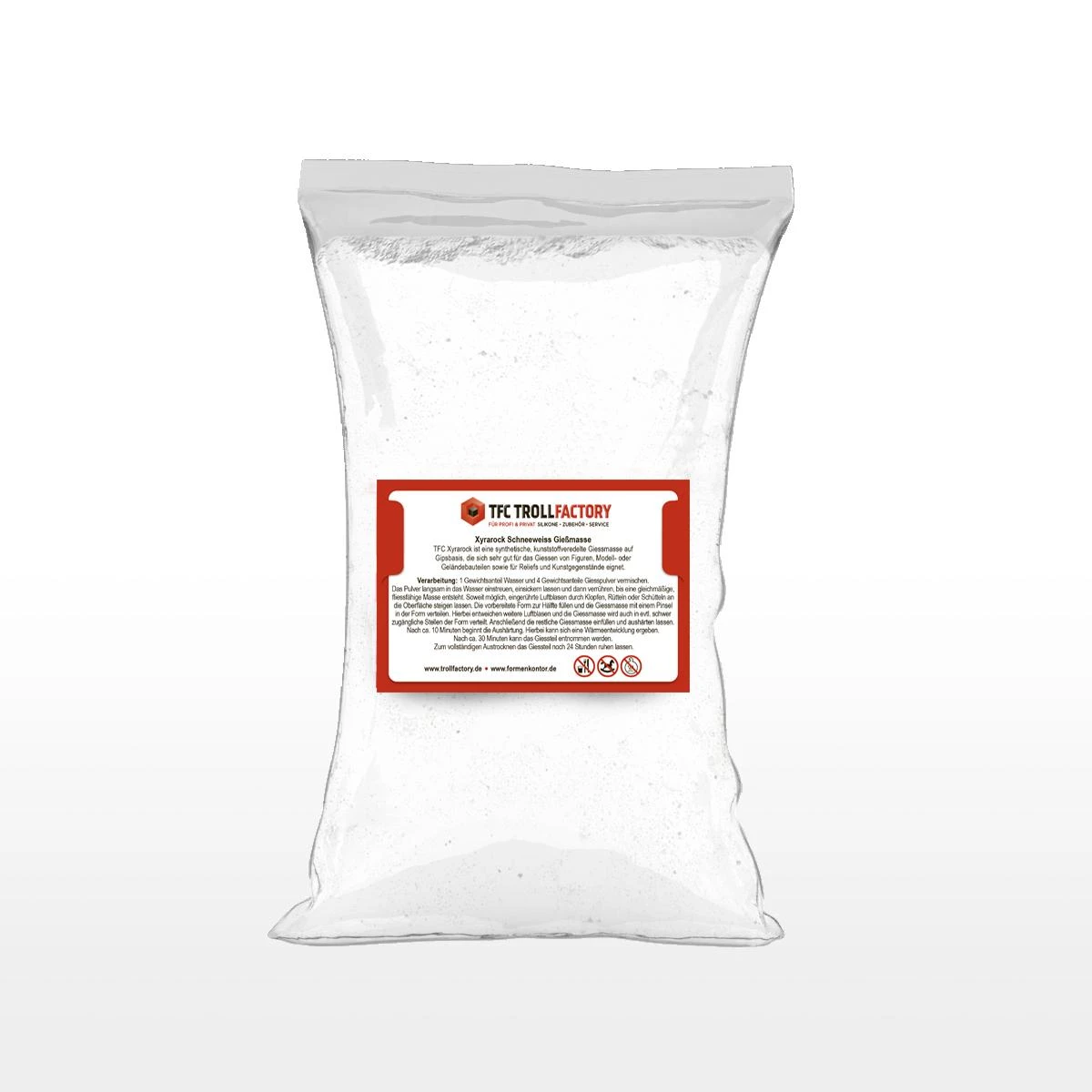 TFC Xyrarock Schneeweiss Giessmasse 4:1 - 7,5 Kg 3 TFC Xyrarock Schneeweiss Giessmasse 4:1 - 7,5 Kg