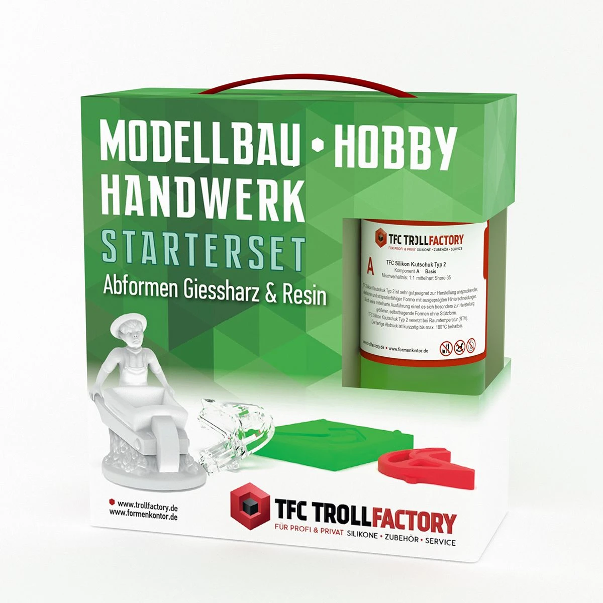 Starterset Einsteigerset Formenbau Silikon Kautschuk Abformen NV Groß 10 Starterset Einsteigerset Formenbau Silikon Kautschuk Abformen NV Groß – Bild 9
