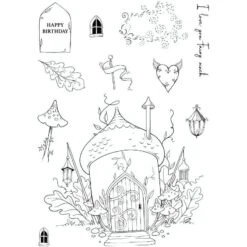 Pink Ink Designs Shine A Light 6 In X 8 In Clear Stamp Set -Bürobedarf Verkauf PI211 Shine A Light