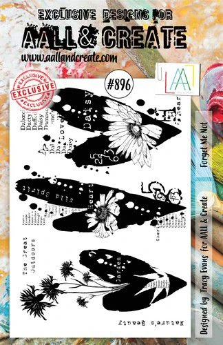 AALL & Create Stamp Forget Me Not 3 AALL & Create Stamp Forget Me Not