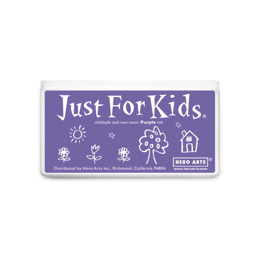 Hero Arts - Jumbo Just For Kids Purple 3 Hero Arts - Jumbo Just For Kids Purple