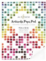 Watercolor Paper Pad (9"x 12")