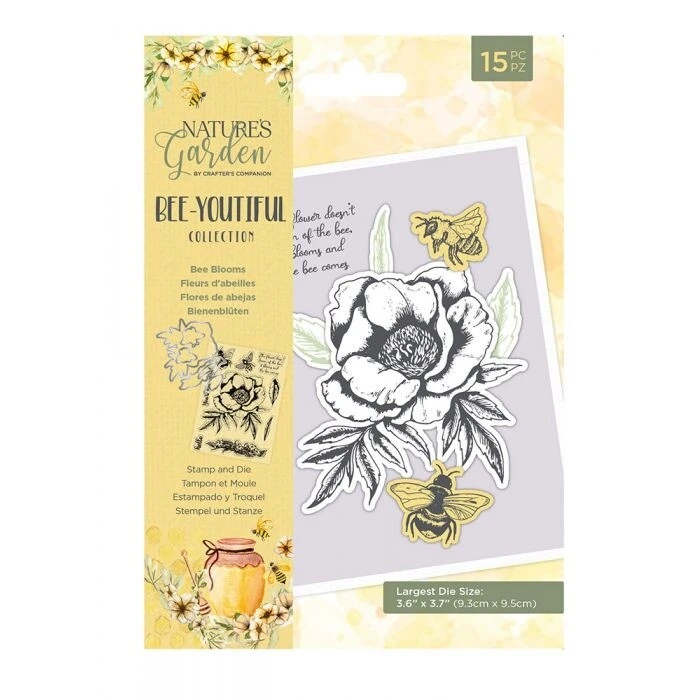 Bee Youtiful Collection - Stamp&Die Set- Bee Blooms