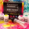 Brusho Fixed Assortment Craft Spritzer Set - 6 X 15g -Bürobedarf Verkauf brushospritzerset001