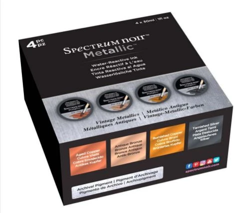 Metallic Vloeibare Inkt Vintage Metallics 3 Metallic Vloeibare Inkt Vintage Metallics