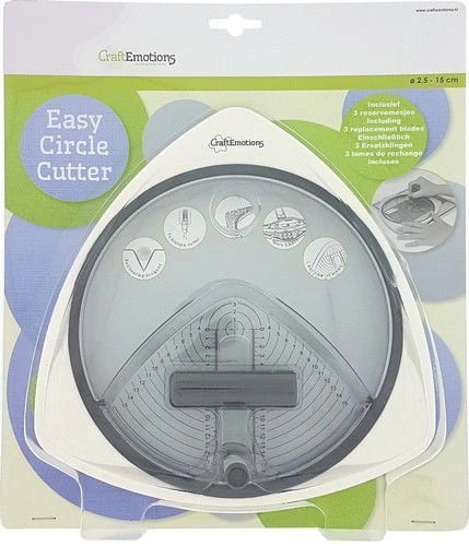CraftEmotions Easy Circle Cutter - Kreisschneider 2,5 - 15cm 3 CraftEmotions Easy Circle Cutter - Kreisschneider 2,5 - 15cm