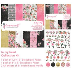 Dress My Craft - In My Heart Collection Kit