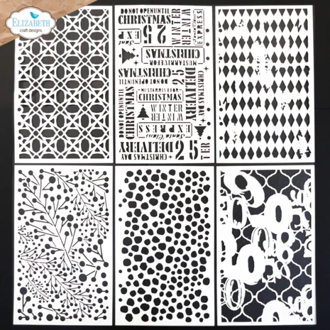 Elizabeth Craft Designs - Planner 3 Stencils 3 Elizabeth Craft Designs - Planner 3 Stencils