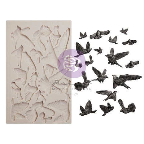 Prima Marketing - Flocking Birds Moulds 3 Prima Marketing - Flocking Birds Moulds