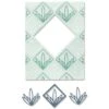 Sizzix • 3-D Impresslits Embossing Folder Ornate Frame -Bürobedarf Verkauf fit56