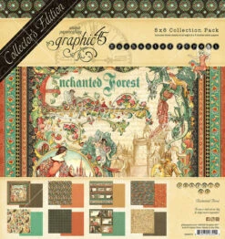 Graphic 45 - Enchanted Forest 8x8 Inch Deluxe Collector's Edition