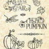 Graphic 45 - Hello Pumpkin Stamp Set -Bürobedarf Verkauf graphic 45 hello pumpkin stamp set 4502721
