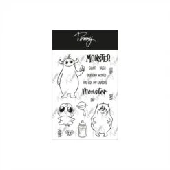 Tommy Clear Stamps – Monsters – Design By CeciliaDoingArt