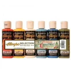 Stamperia - Kit 6 Allegro Colors Celebration KALKIT01