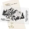 Karten-Kunst Clear Stamps Groß KK-0221 - Winterlandschaft 2 Karten-Kunst Clear Stamps Groß KK-0221 - Winterlandschaft -Bürobedarf Verkauf kk 0221