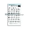 Masterpiece Memory Planner - Stampset - 6x8 Double Alphabet MP202085 Match With Die Set Weekly Tickets -Bürobedarf Verkauf masterpiece memory planner stampset 6x8 double alphabet mp202 328311 de g