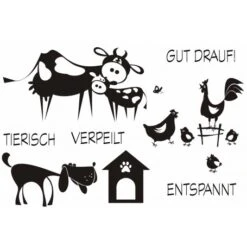 Memories4you Stempel (A6) "Tierisch Gut"