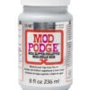 Mod Podge • Mega Glitter Top Coat Finish Silver 8 Fl Oz -Bürobedarf Verkauf mod podge mega glitter top coat finish silver 8 fl