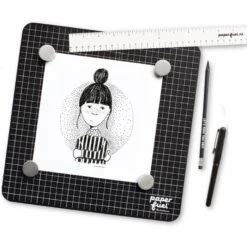 Paperfuel • Magnettafel Aus Metall 30,5x30,5cm