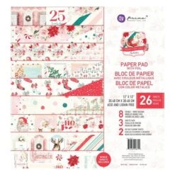 Prima Marketing - Candy Cane Lane 12x12 Inch Paper Pad