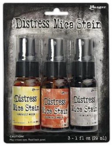 Ranger Distress Halloween Mica Stain Set #3 3 Ranger Distress Halloween Mica Stain Set #3
