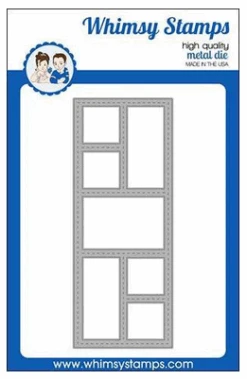 Whimsy Stamps - Slimline Windows Die