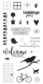 Rayher - Clear Stamps - Welcome Home