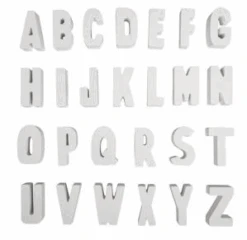 Silikon Gießform ABC