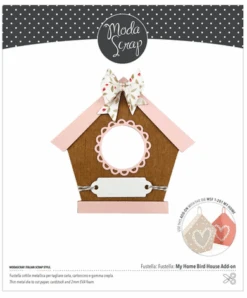 MODASCRAP FUSTELLA - MY HOME BIRD HOUSE ADD-ON