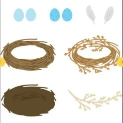 Honey Bee - Lovely Layers: Nest - Honey Cuts