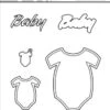 Simple And Basic - Baby Onesie Cutting Dies 1 Simple And Basic - Baby Onesie Cutting Dies -Bürobedarf Verkauf simple and basic baby onesie cutting dies sbd335