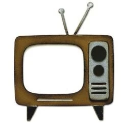 Sizzix Bigz Die - Retro TV Tim Holtz