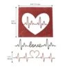 Sizzix Thinlits Die Set - 3PK Heartbeat Tim Holtz -Bürobedarf Verkauf sizzix thinlits die set 3pk heartbeat 664416 tim holtz 01 20 314771 de g
