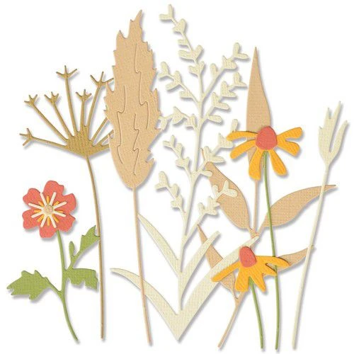 Sizzix - Thinlits Die Set 8PK Delicate Autumn Stems 3 Sizzix - Thinlits Die Set 8PK Delicate Autumn Stems