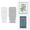 Spellbinders -BetterPress - Always And Forever Sentiment Strips Press Plate & Die Set