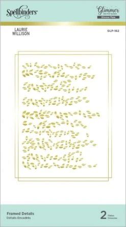 Spellbinders Framed Details Hot Foil Plates