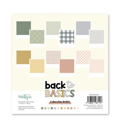 Mintopia - Stack 12"x12" Boho Back To Basics 3 Mintopia - Stack 12"x12" Boho Back To Basics