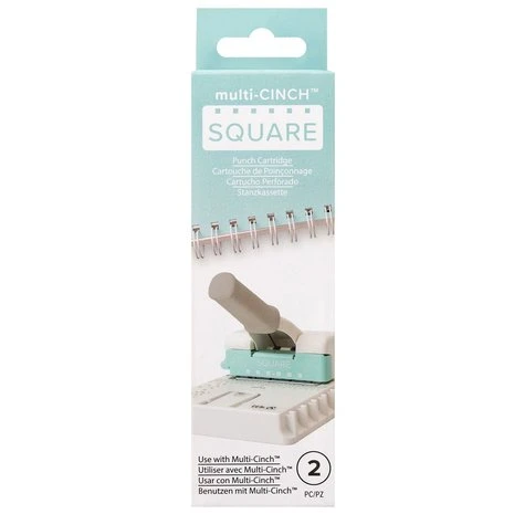 We R Memory Keepers - Multi-Cinch Punch Cartridge Square 3 We R Memory Keepers - Multi-Cinch Punch Cartridge Square